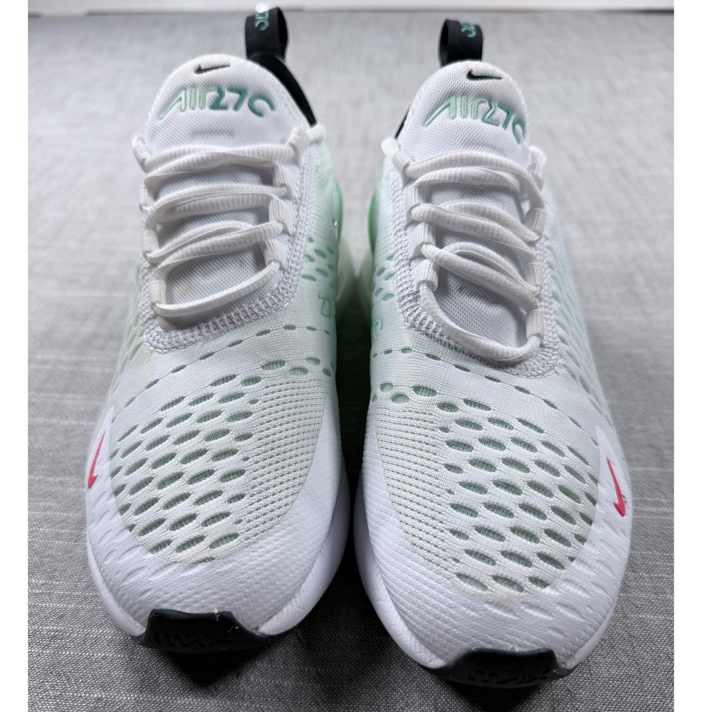 Nike Air Max 270 Womens 6 White Mint Foam Green DQ7652-100 Running Shoes